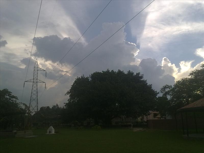 cloud evening in monsoon
