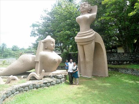 Sculpture at Veli Tourist Village