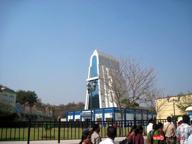 Ramoji Tower at Ramoji Film City in Hyderabad