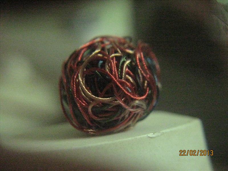 Copper wire ball