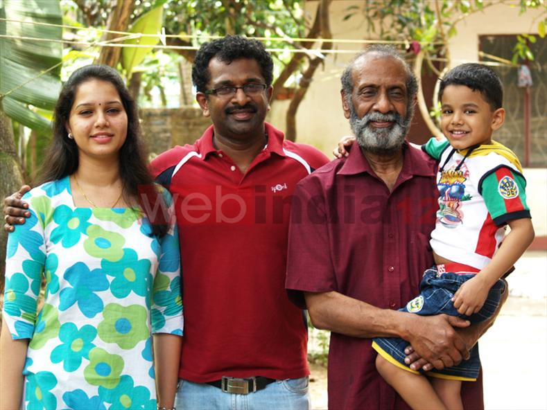 T. G. Ravi with family