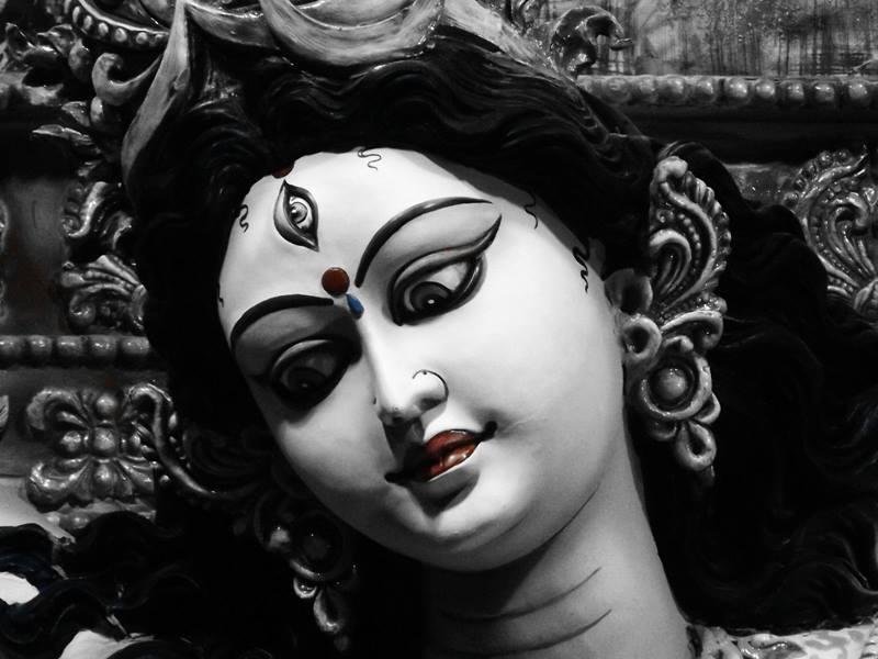 The unison of power and beauty-maa durga!