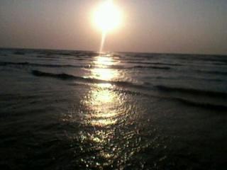 Sunset @ Daman Beach.