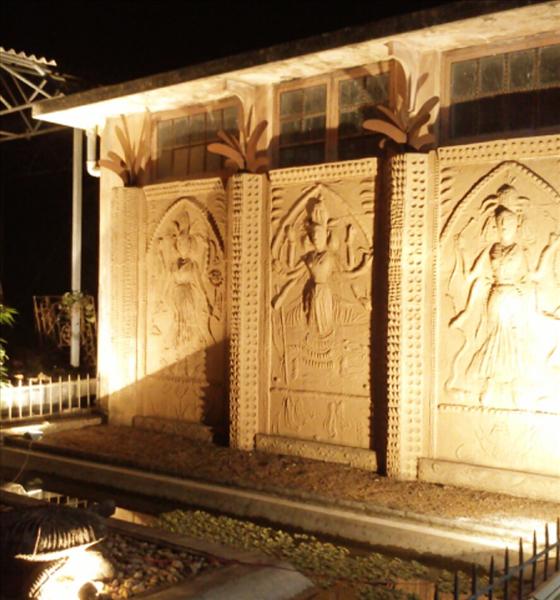 night with light
