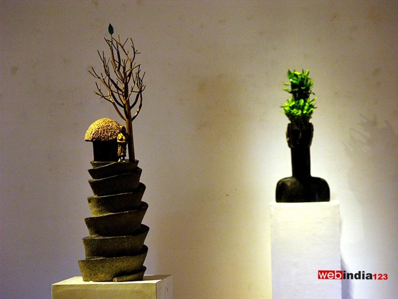 Exhibition of Sculpture by V.Satheesan