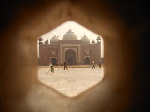 Western Gate of Taj Mahal