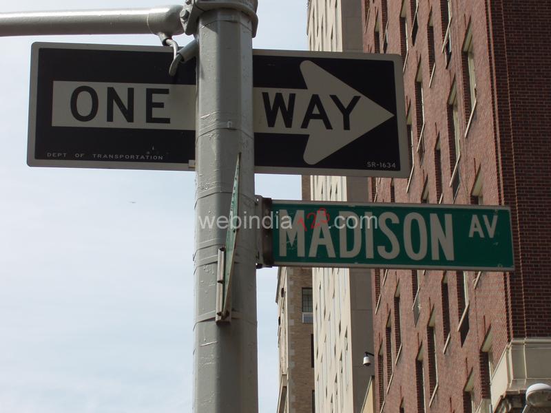 Madison Ave New York City