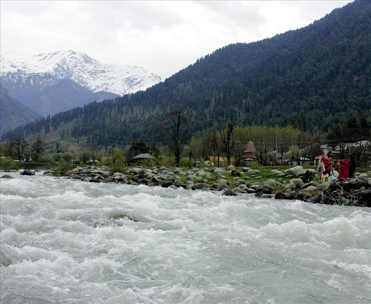 Lidder river, Kashmir