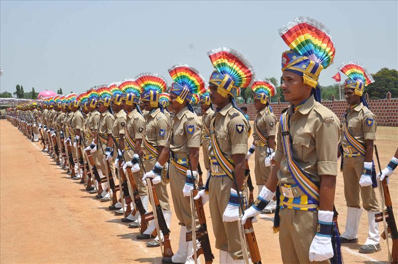 Preparations for K Chandrasekhar Rao's swearing-in ceremony