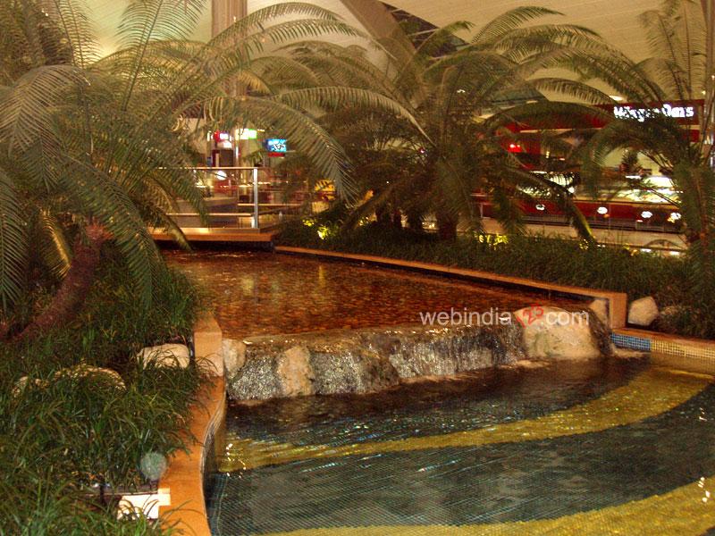 Waterfall - Dubai Airport