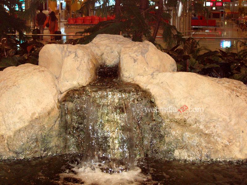 Waterfall - Dubai Airport
