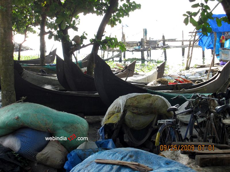 Boats at Fort Kochi, Kerala