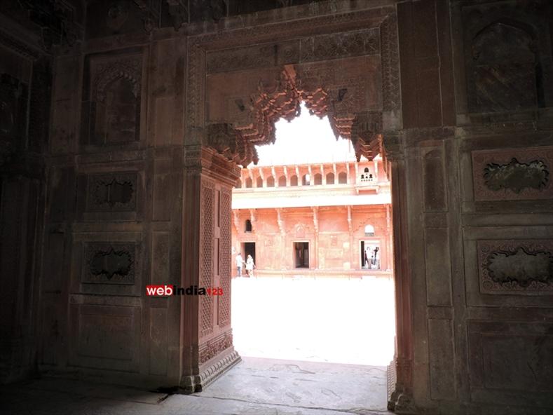 Jodha Bai Palace in Agra Fort