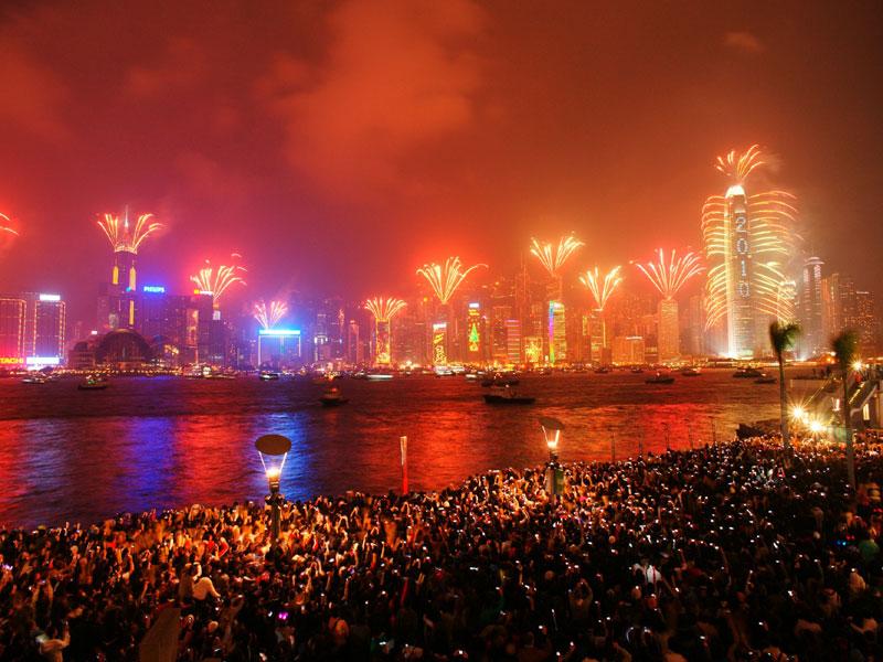New Year Celebrations in Hong Kong