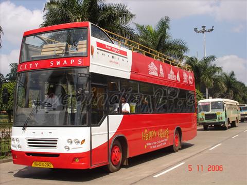 Bangalore sight seeing bus