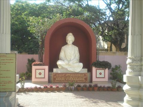 Swami Vivevkananda Statue at Chennai