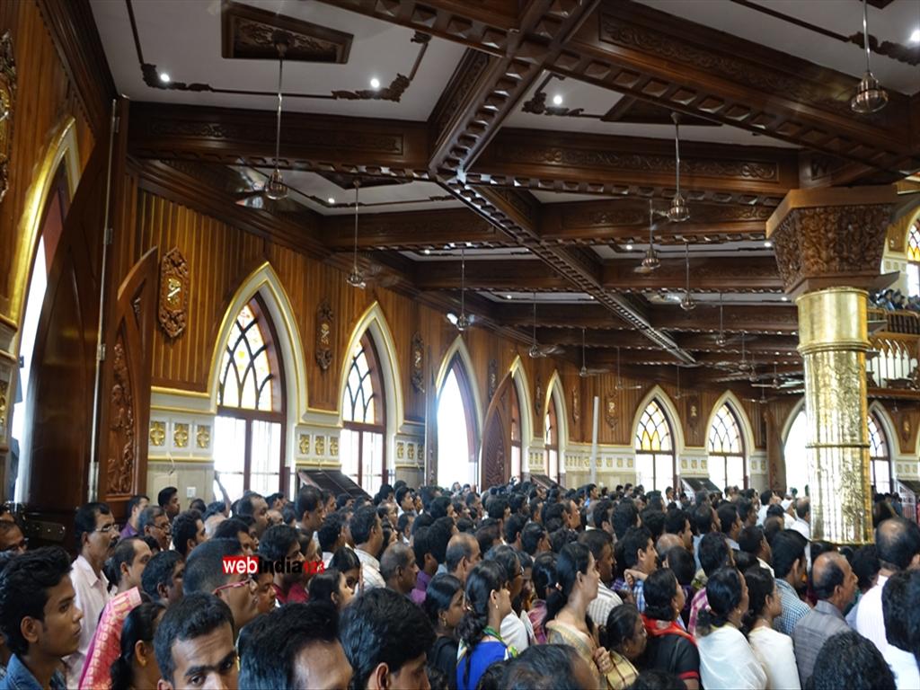 The newly constructed St. George Forane Church, Edappally