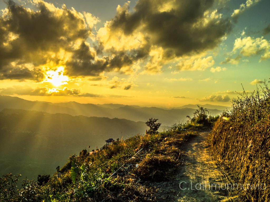 Aizawl Sunset