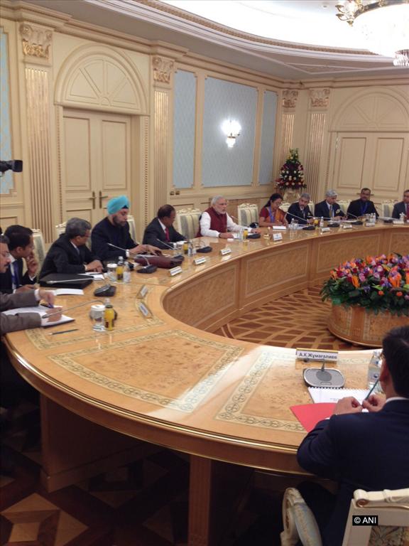 PM Narendra Modi's visit to Kazakhstan: Delegation level talks