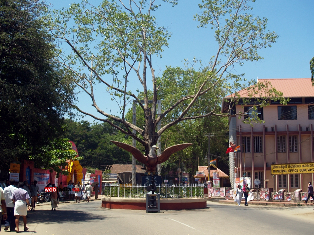 Guruvayoor Temple premises.