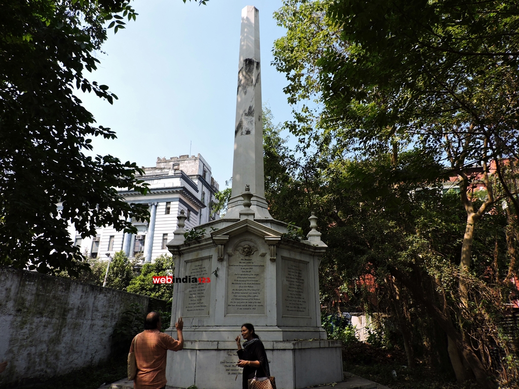 Memorial of Black Hole of Calcutta at St. John`s Church, Kolkata