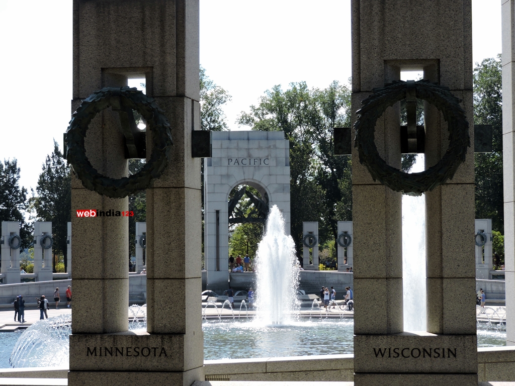The World War II Memorial in Washington D.C
