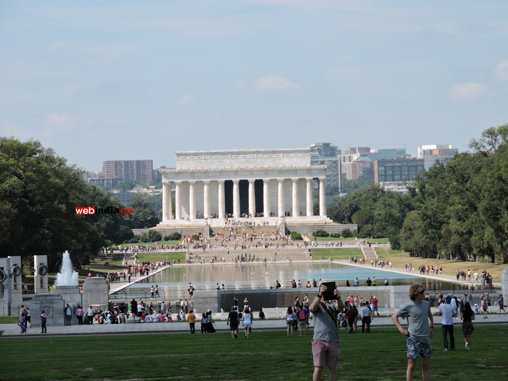 The Abraham Lincoln Memorial in Washington, D.C.