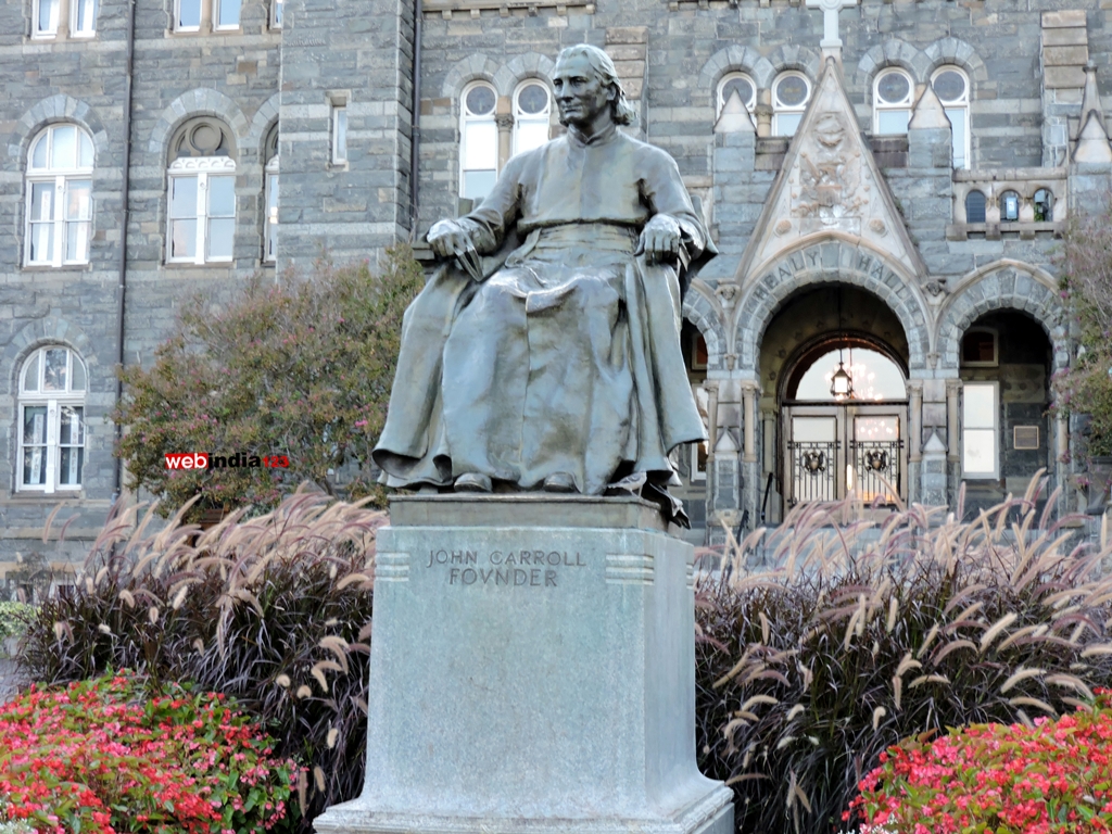 Statue of John Carroll, Founder of Georgetown University