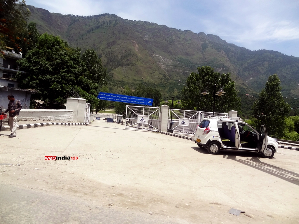 Bhuntar Airport Manali, Himachal Pradesh