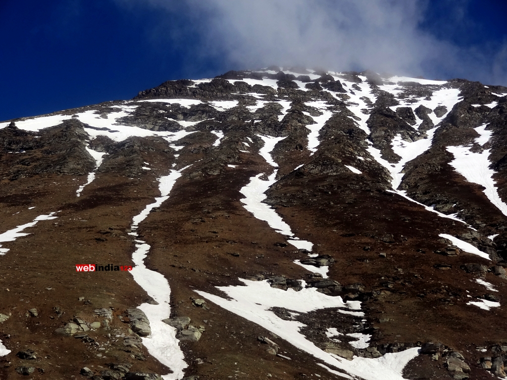 Snow Covered Himalayas at Rohtang Pass