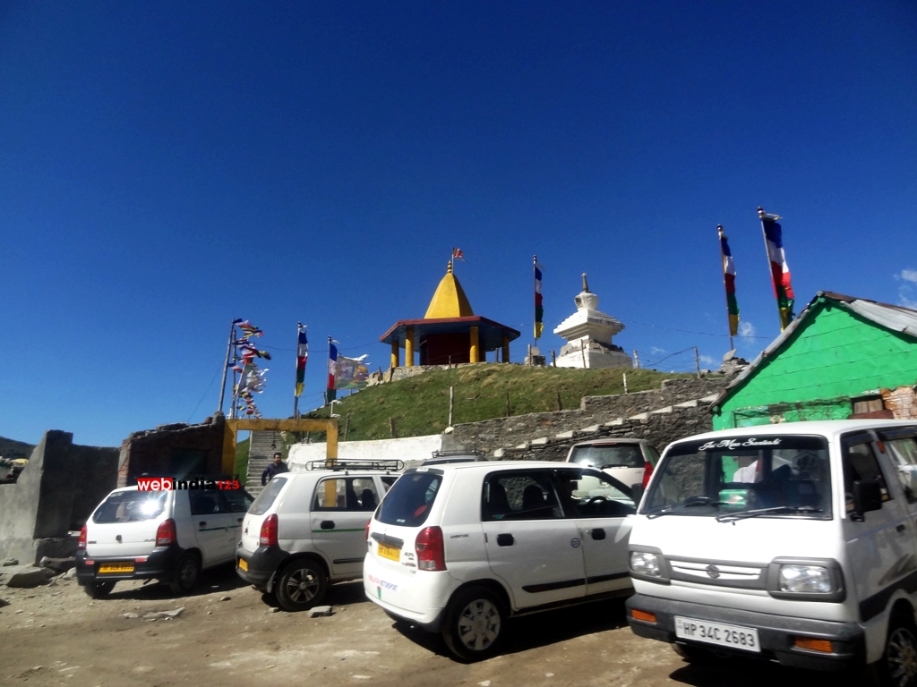 Temple near Rohtang pass - Manali, Himachal Pradesh