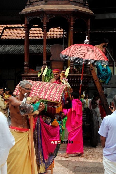 Temple Chariot at Kollur Sri Mookambika Temple