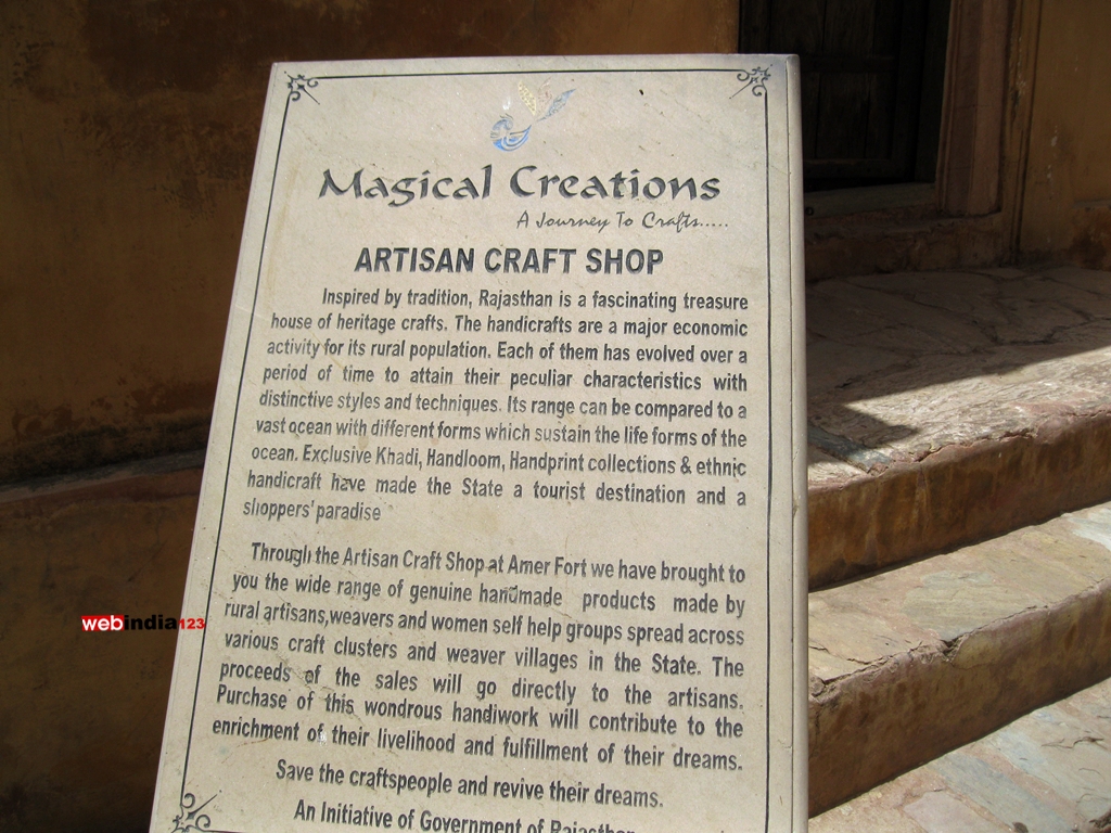 Amer Fort - Artisan Craft Shop
