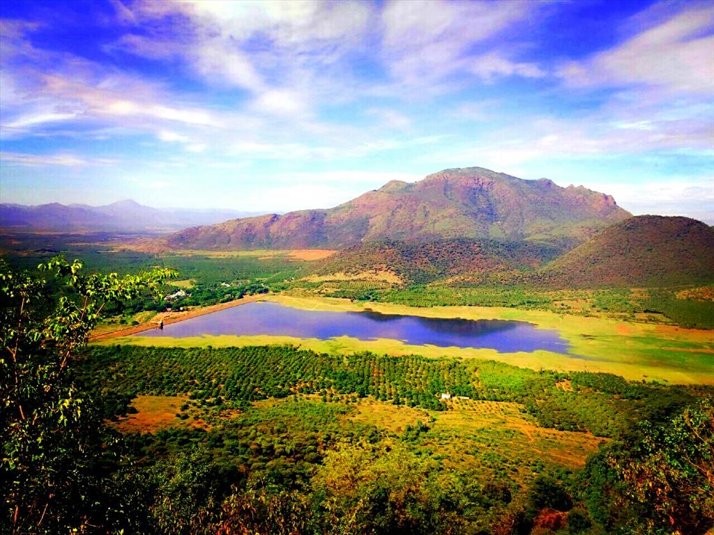 Theni - Manjalaru dam