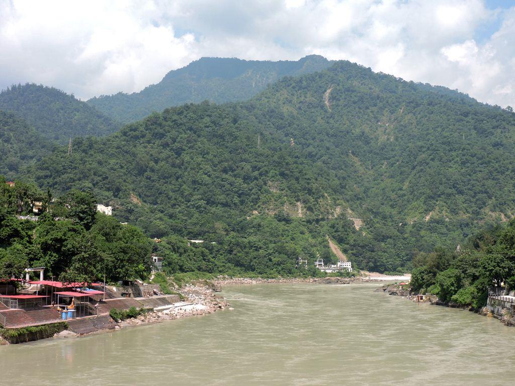 River Ganges from Lakshman Jhula