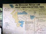 Map, The Great Himalayan National Park