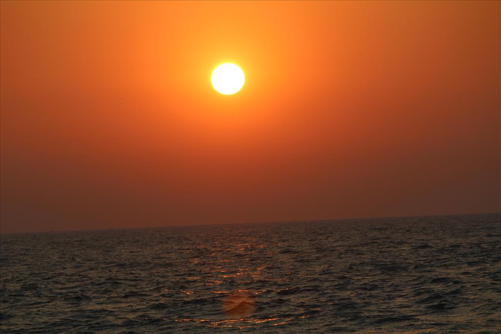 sun set....how golden it is....!
