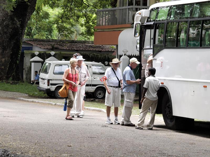 Tourist at Fort Kochi