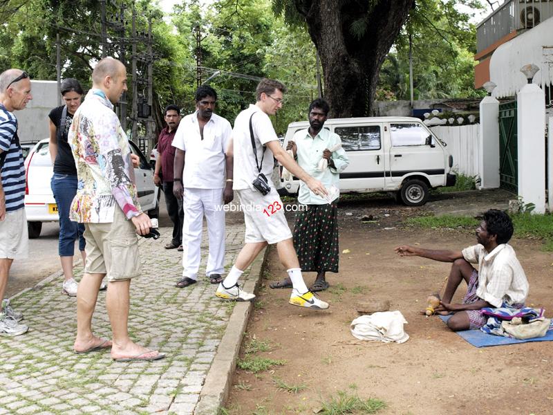 Tourist at Fort Kochi