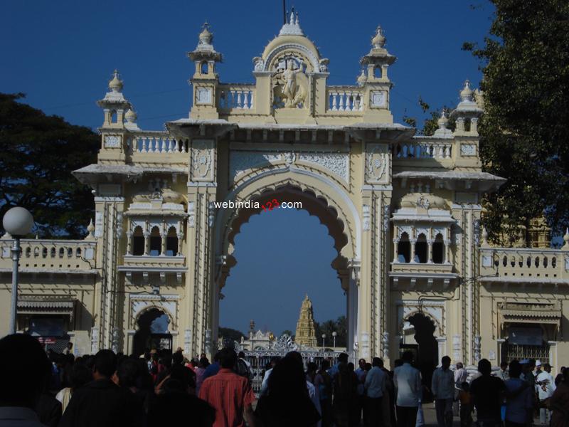 Entrance of Mysore Palace