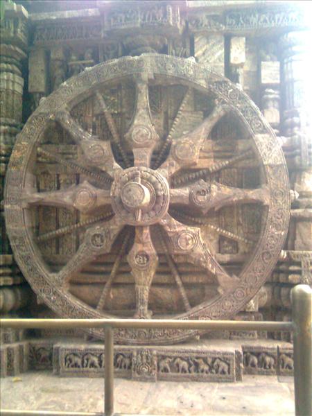 Wheel of Konark Sun Temple