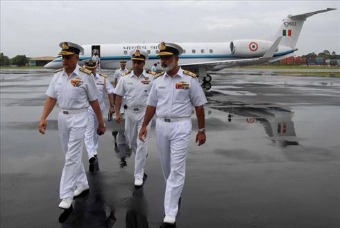 Chief of the Naval Staff Admiral Nirmal Kumar Verm