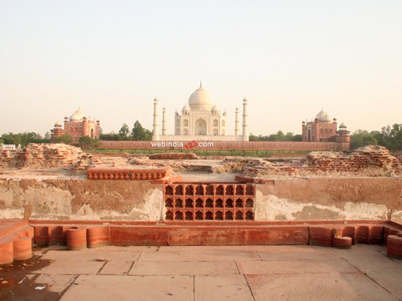 Rare Taj Mahal View