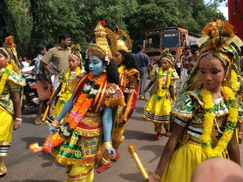 At Ochira Kali Festival