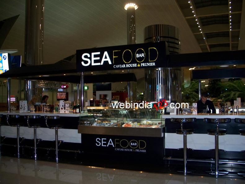 Restaurant at Dubai Airport