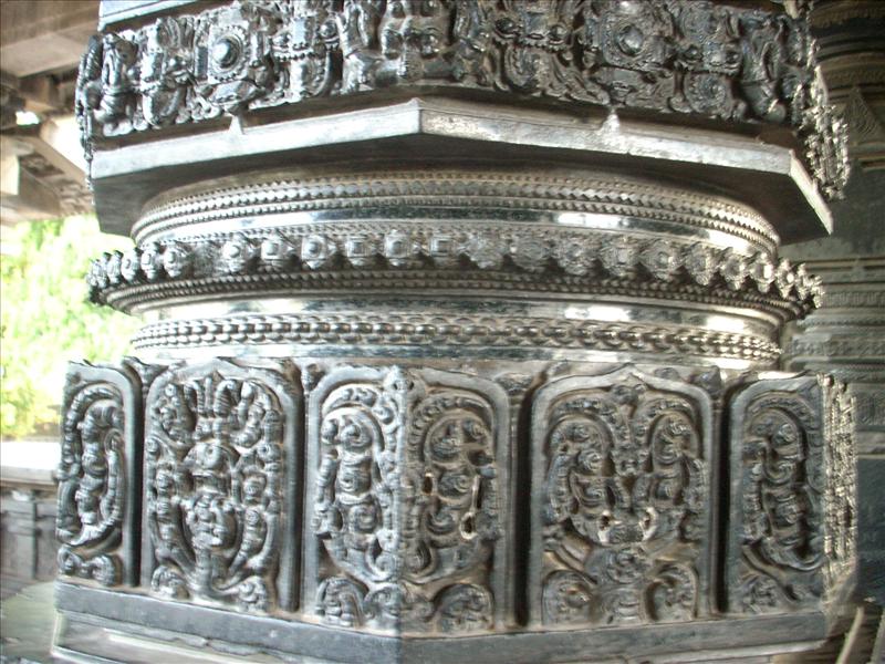 Thousand pillars temple warangal
