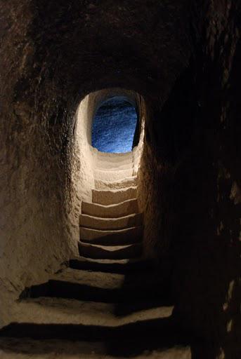 Steps at Cave Monastery, Vardzia