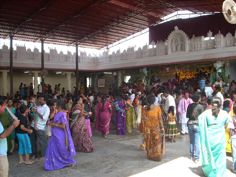 Holy festival in Rama Temple of Bhadrachalam.