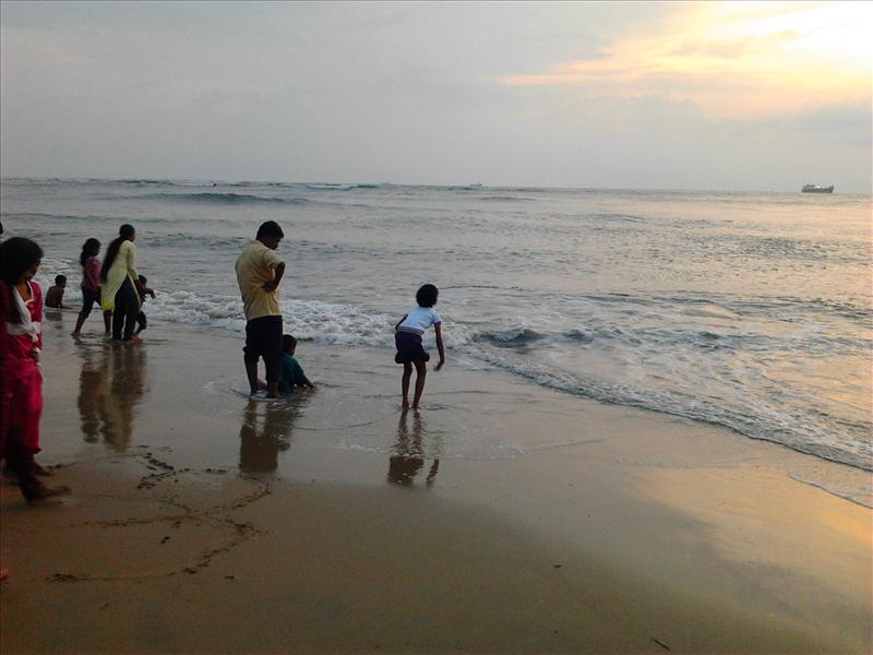 Fort Kochi Beach at evening