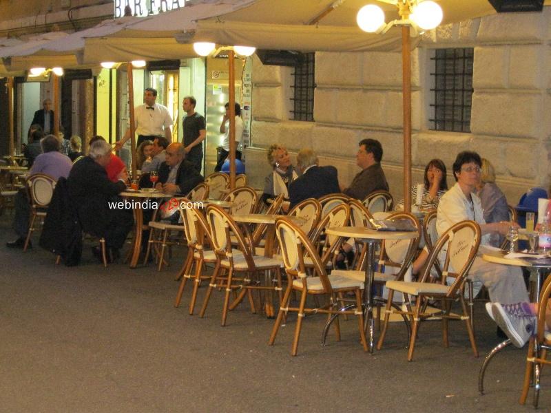 Open Restaurant, Rome, Italy